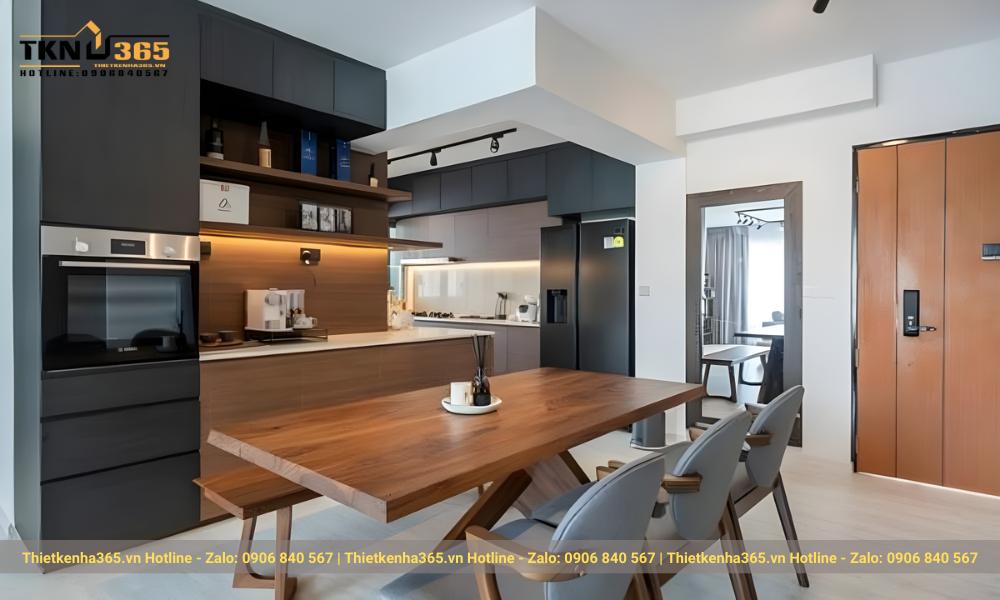 mẫu trang trí nội thất phòng ăn