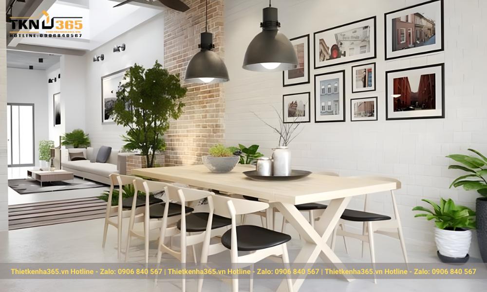 mẫu trang trí nội thất phòng ăn