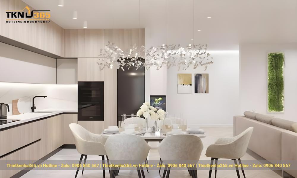 mẫu trang trí nội thất phòng ăn