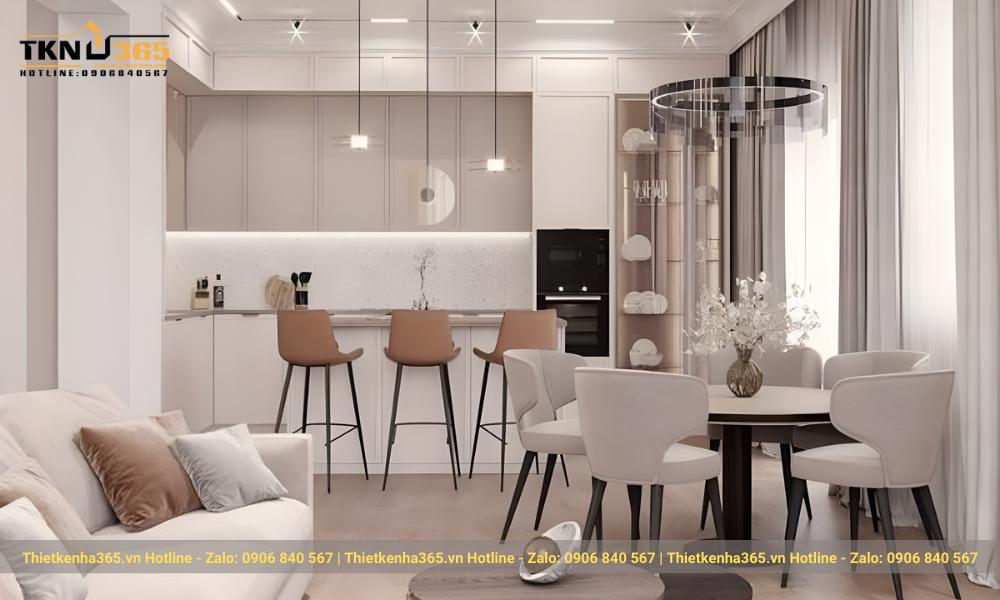 mẫu trang trí nội thất phòng ăn