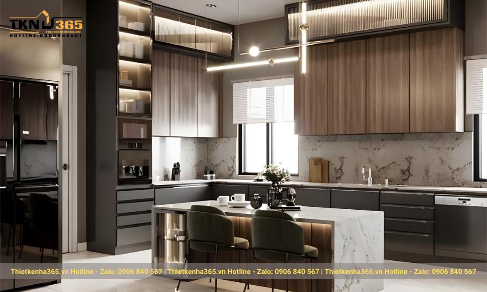 mẫu trang trí nội thất phòng ăn