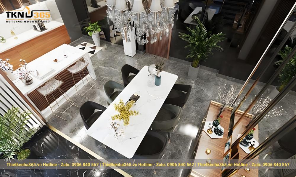 mẫu trang trí nội thất phòng ăn