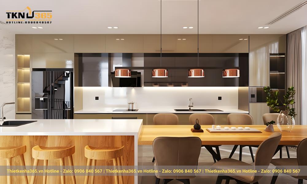 mẫu trang trí nội thất phòng ăn