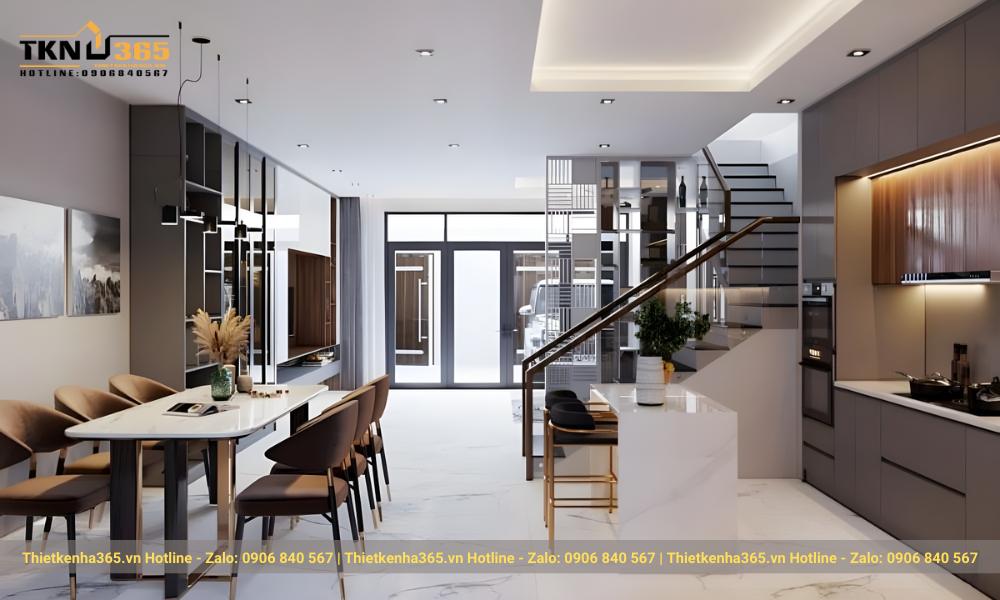 mẫu trang trí nội thất phòng ăn