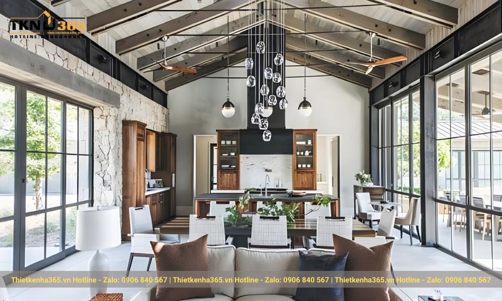 mẫu trang trí nội thất phòng ăn