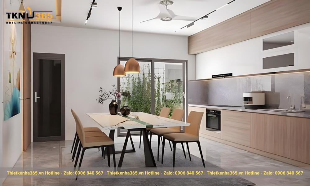 mẫu trang trí nội thất phòng ăn