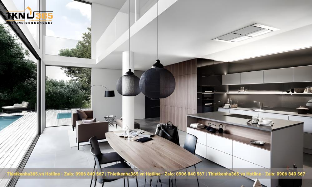 mẫu trang trí nội thất phòng ăn