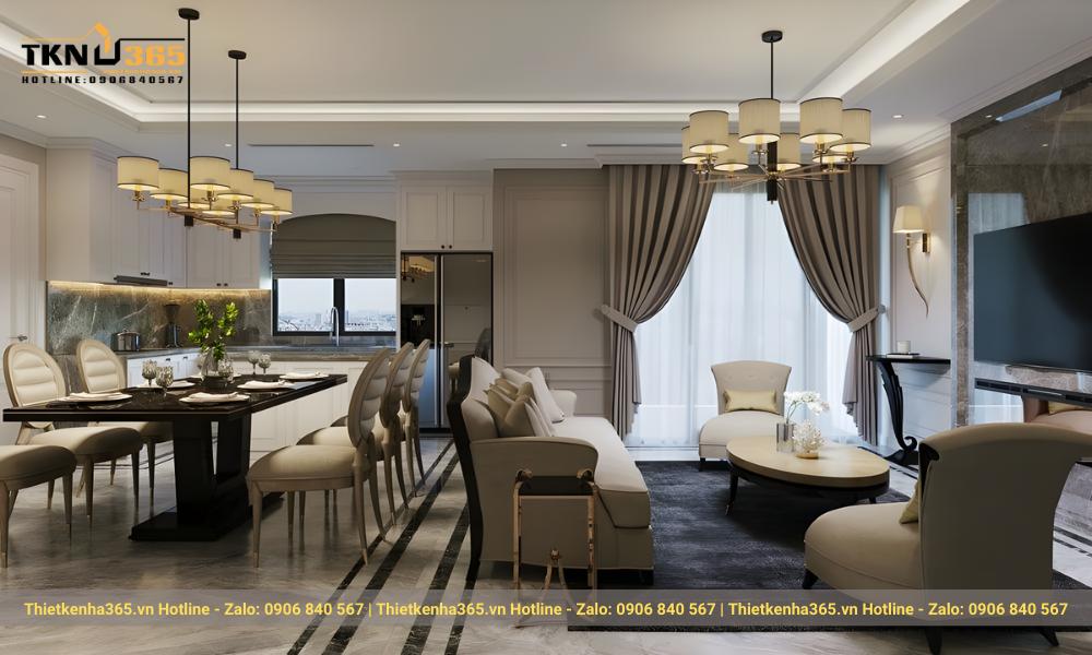 mẫu trang trí nội thất phòng ăn