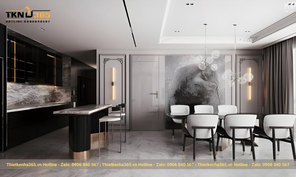 mẫu trang trí nội thất phòng ăn