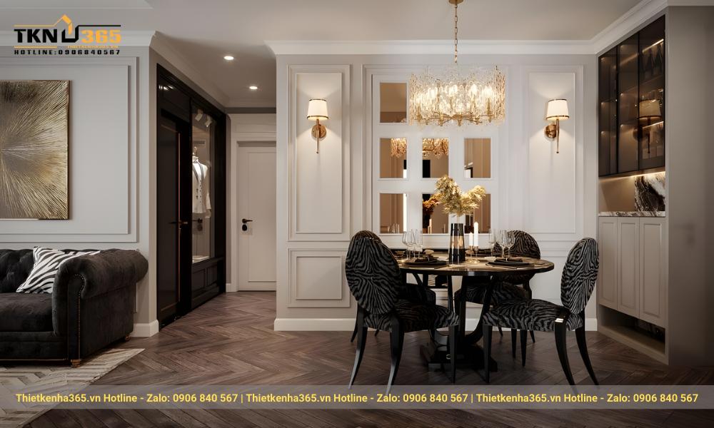 mẫu trang trí nội thất phòng ăn