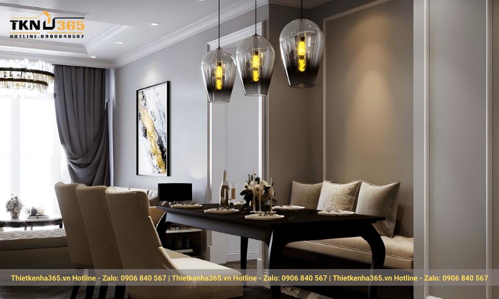 mẫu trang trí nội thất phòng ăn