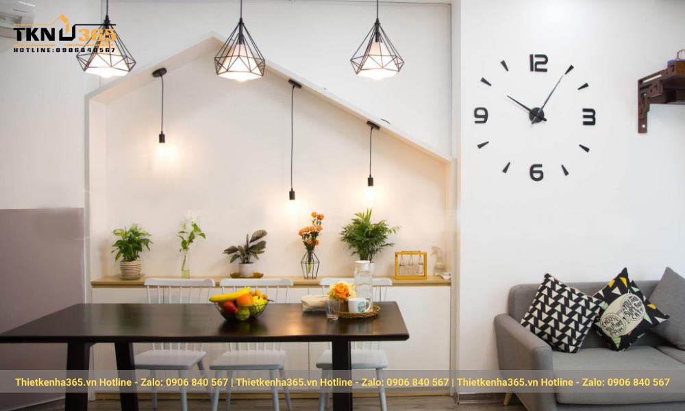 mẫu trang trí nội thất phòng ăn