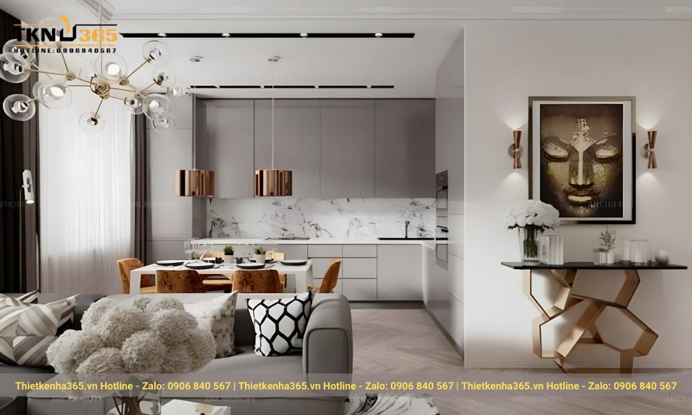 mẫu trang trí nội thất phòng ăn