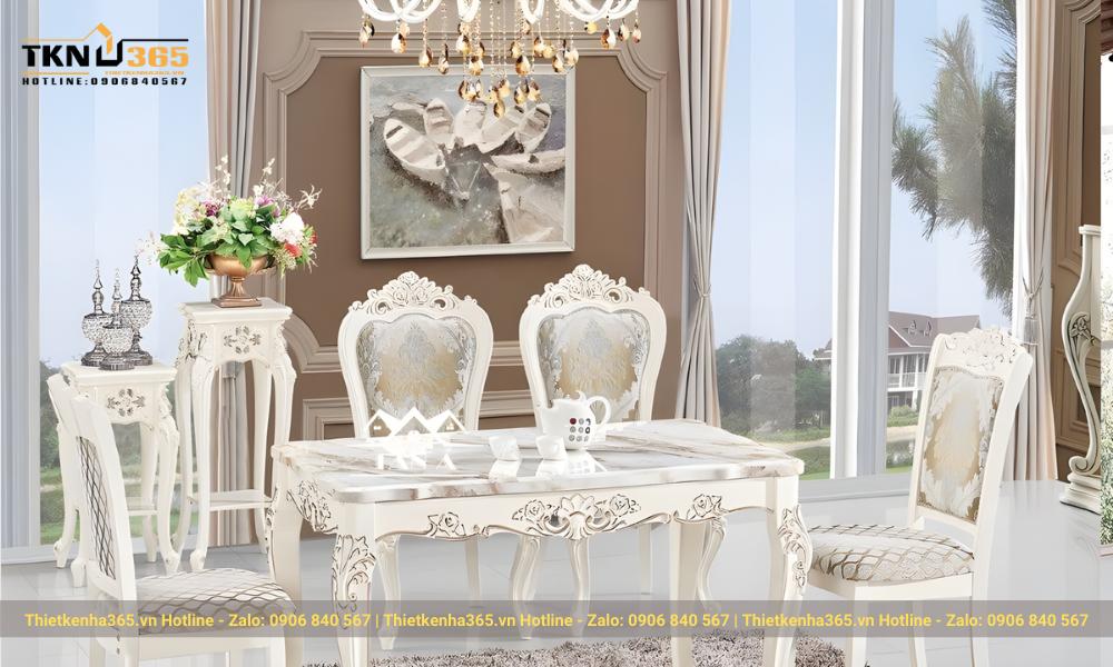 mẫu trang trí nội thất phòng ăn