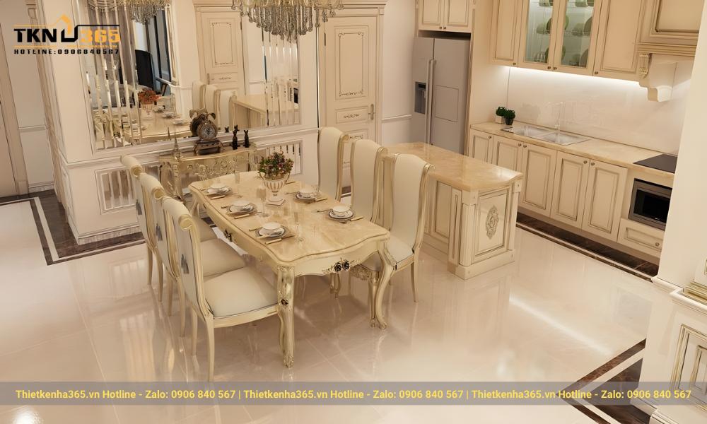 mẫu trang trí nội thất phòng ăn