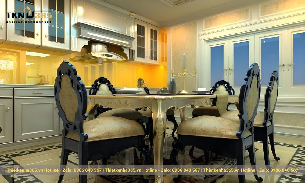 mẫu trang trí nội thất phòng ăn