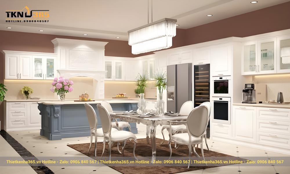 mẫu trang trí nội thất phòng ăn