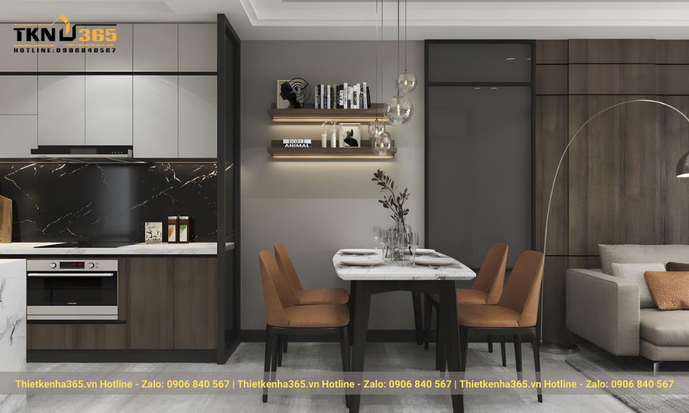 mẫu trang trí nội thất phòng ăn