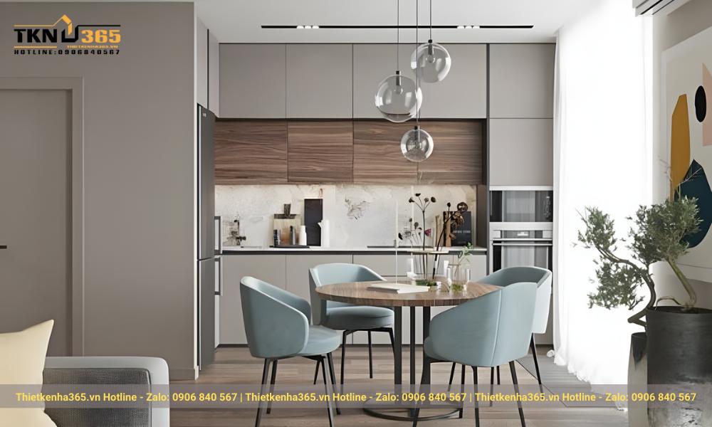 mẫu trang trí nội thất phòng ăn