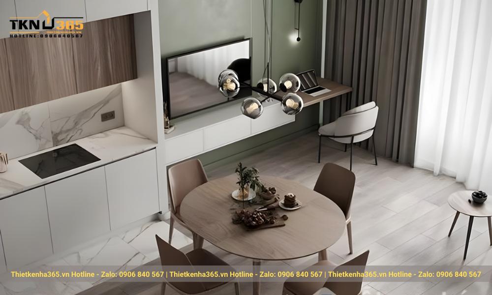 mẫu trang trí nội thất phòng ăn