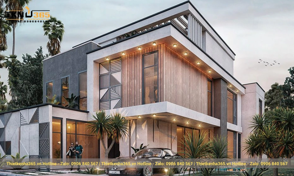 Các mẫu biệt thự hiện đại 3 tầng cao cấp nhất năm 2023