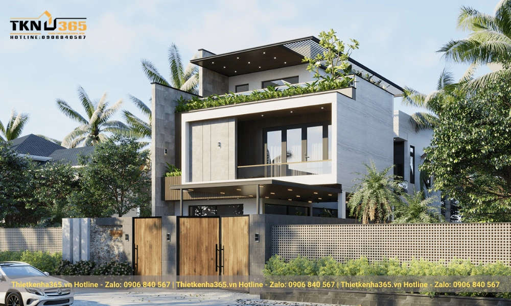 Các mẫu biệt thự hiện đại 3 tầng cao cấp nhất năm 2023