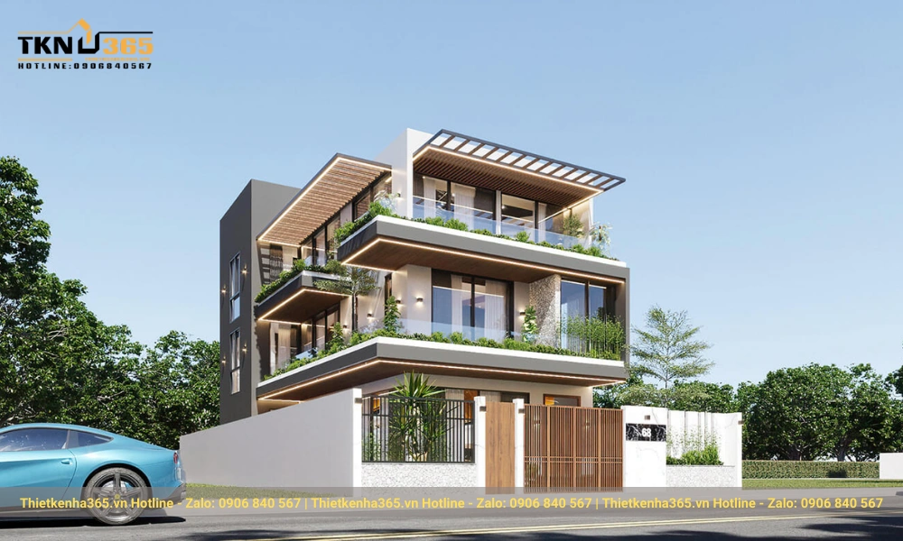 Các mẫu biệt thự hiện đại 3 tầng cao cấp nhất năm 2023