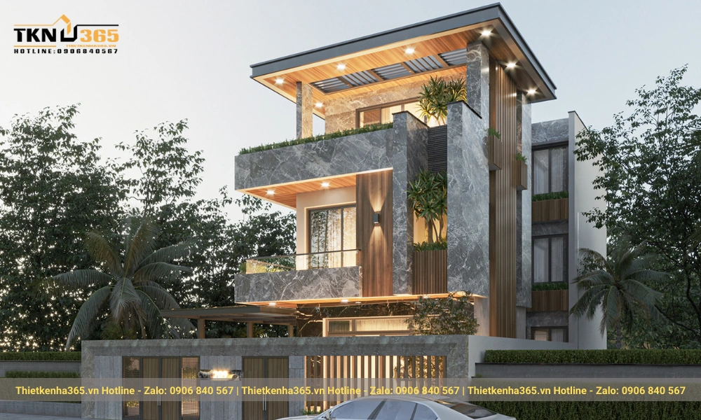 Các mẫu biệt thự hiện đại 3 tầng cao cấp nhất năm 2023