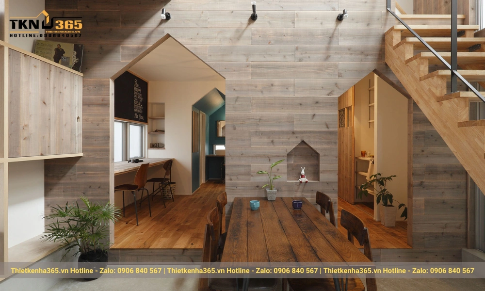 thiết kế nhà diện tích nhỏ 40m2 hiện đại