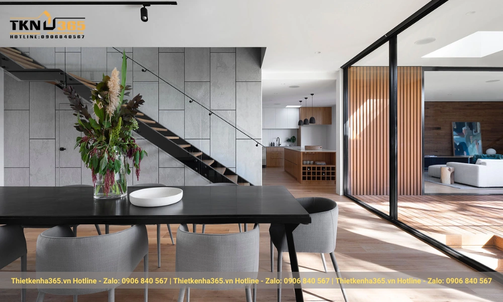 mẫu thiết kế nhà nhỏ 50m2 full nội thất