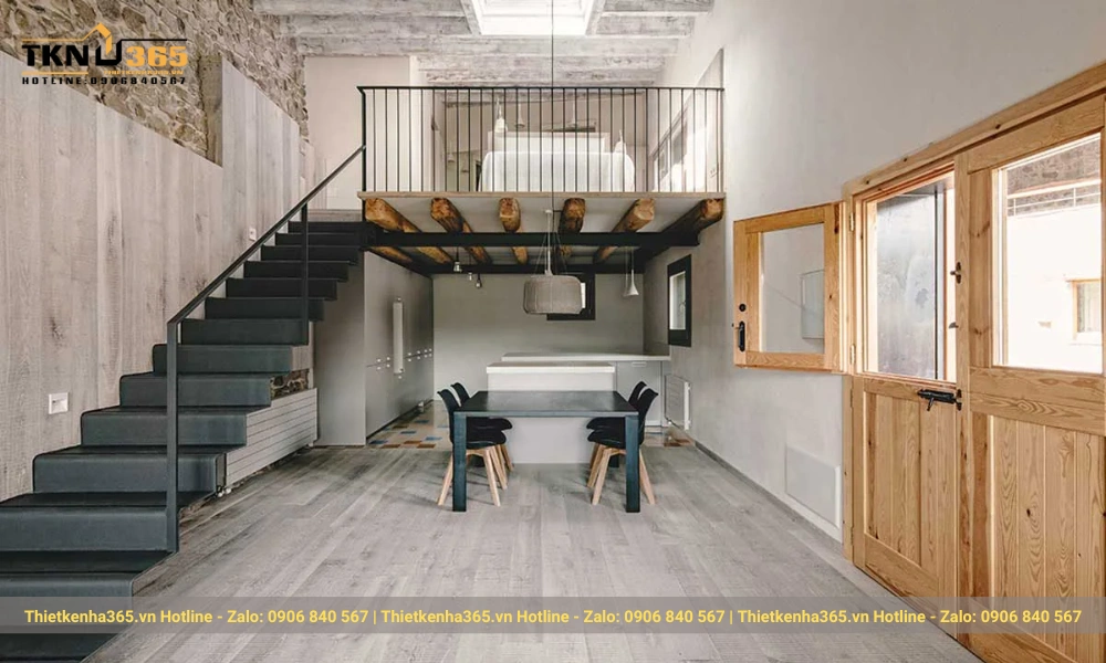 thiết kế nhà diện tích nhỏ 30m2