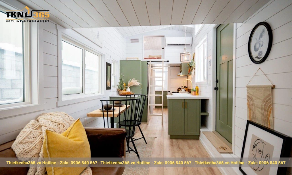 mẫu nhà nhỏ đẹp đơn giản 25m2