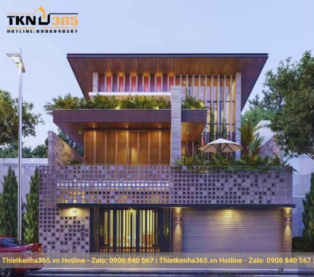 mẫu biệt thự hiện đại