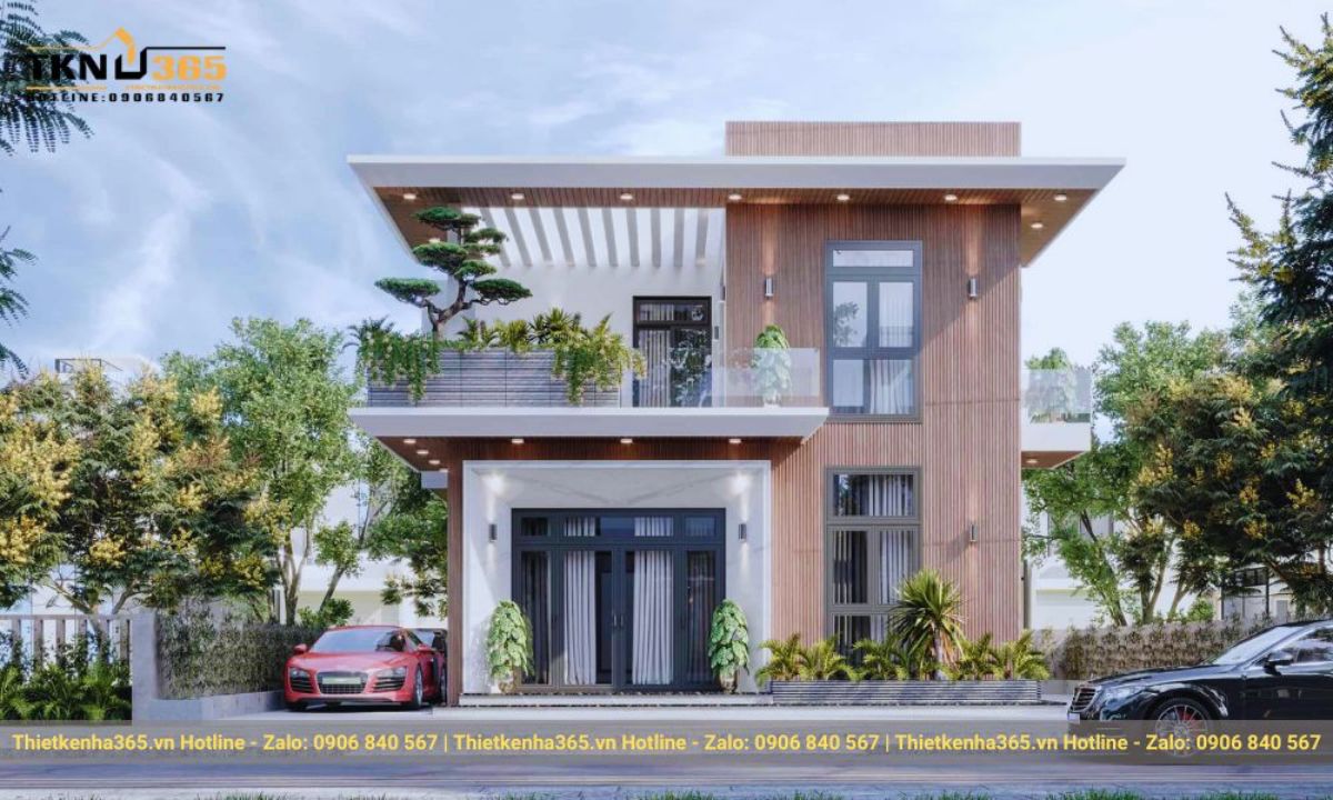 mẫu biệt thự hiện đại