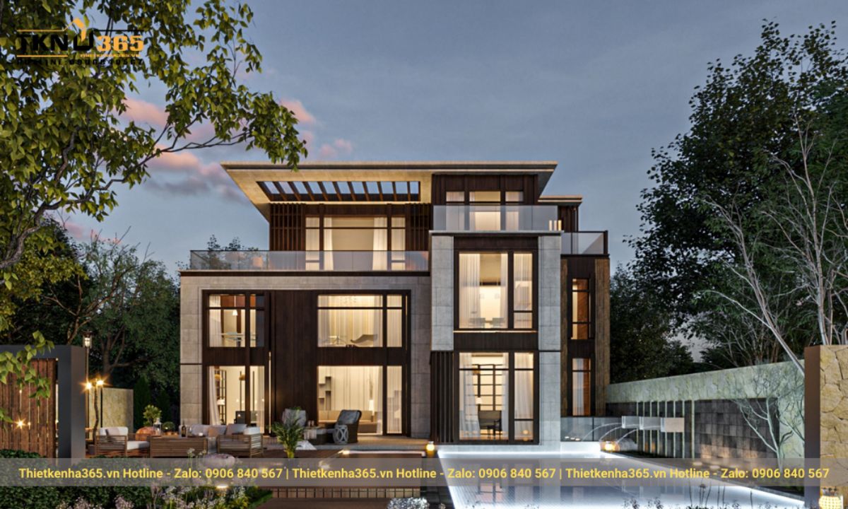 mẫu biệt thự hiện đại