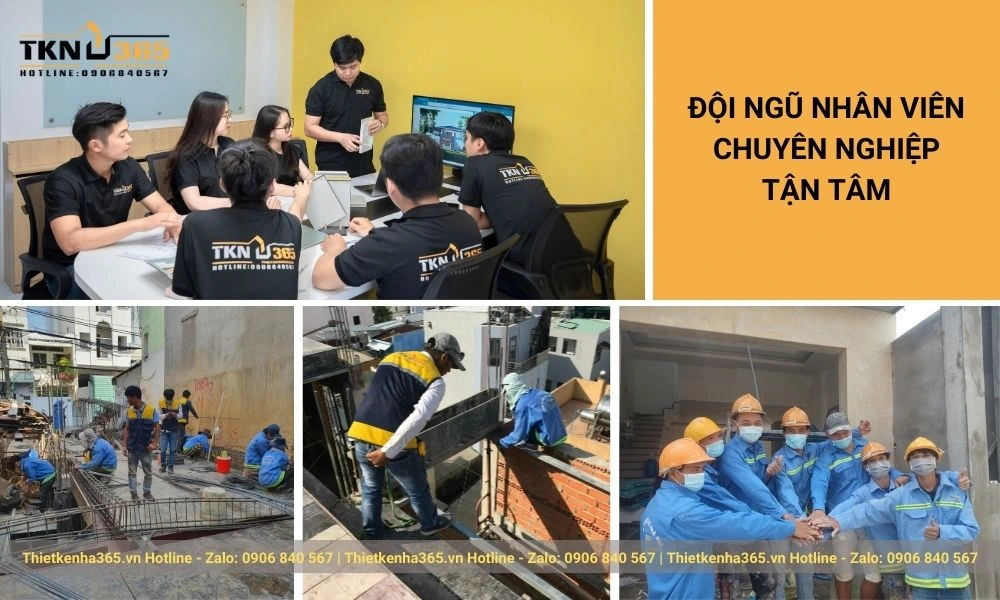 Đơn vị thiết kế, thi công nhà ống 3 tầng mái tôn uy tín