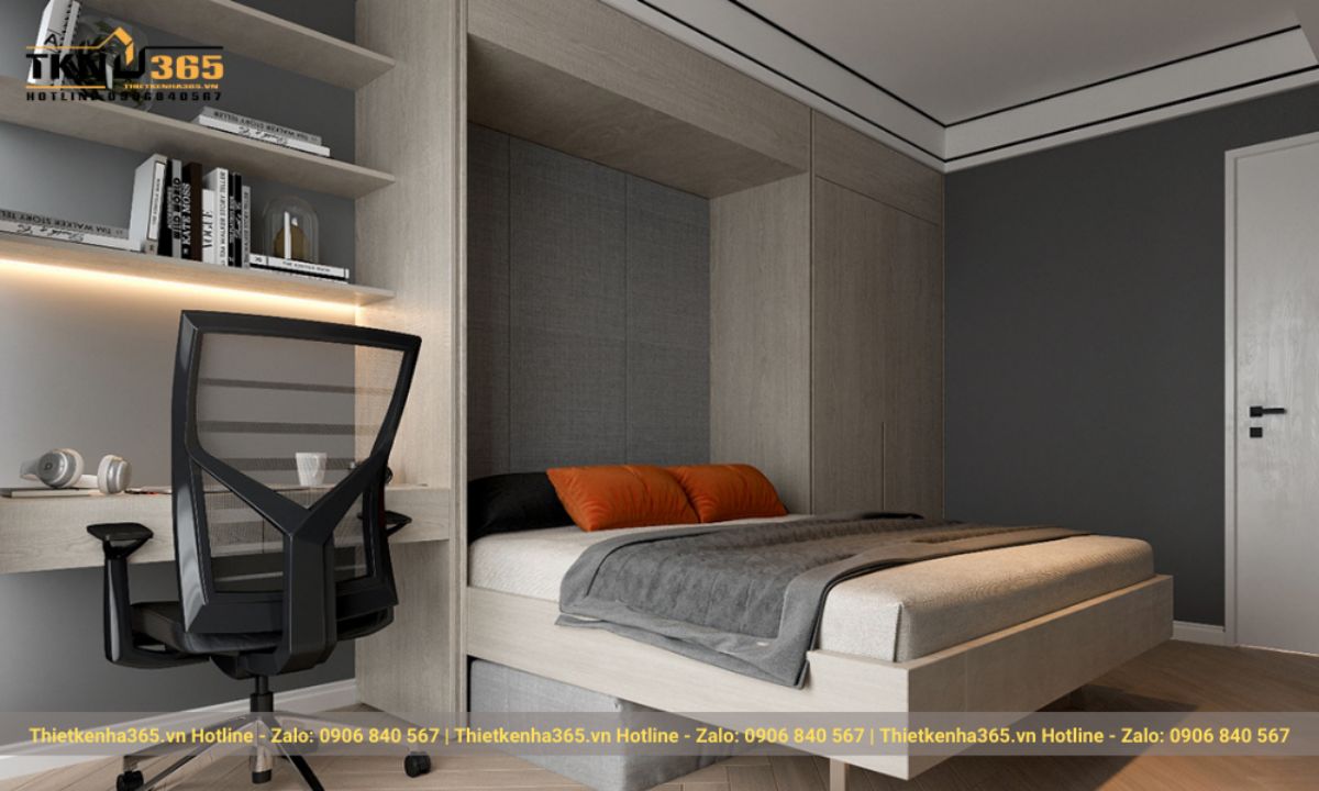 Thiết kế nội thất cho nhà 6x7m