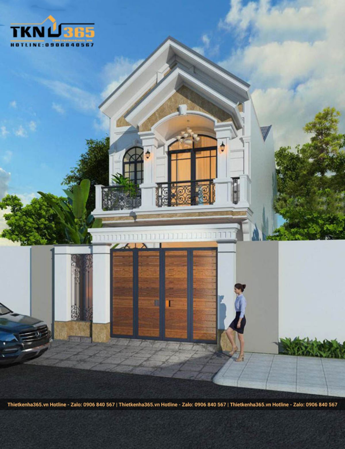 nhà mặt tiền 6m 2 tầng