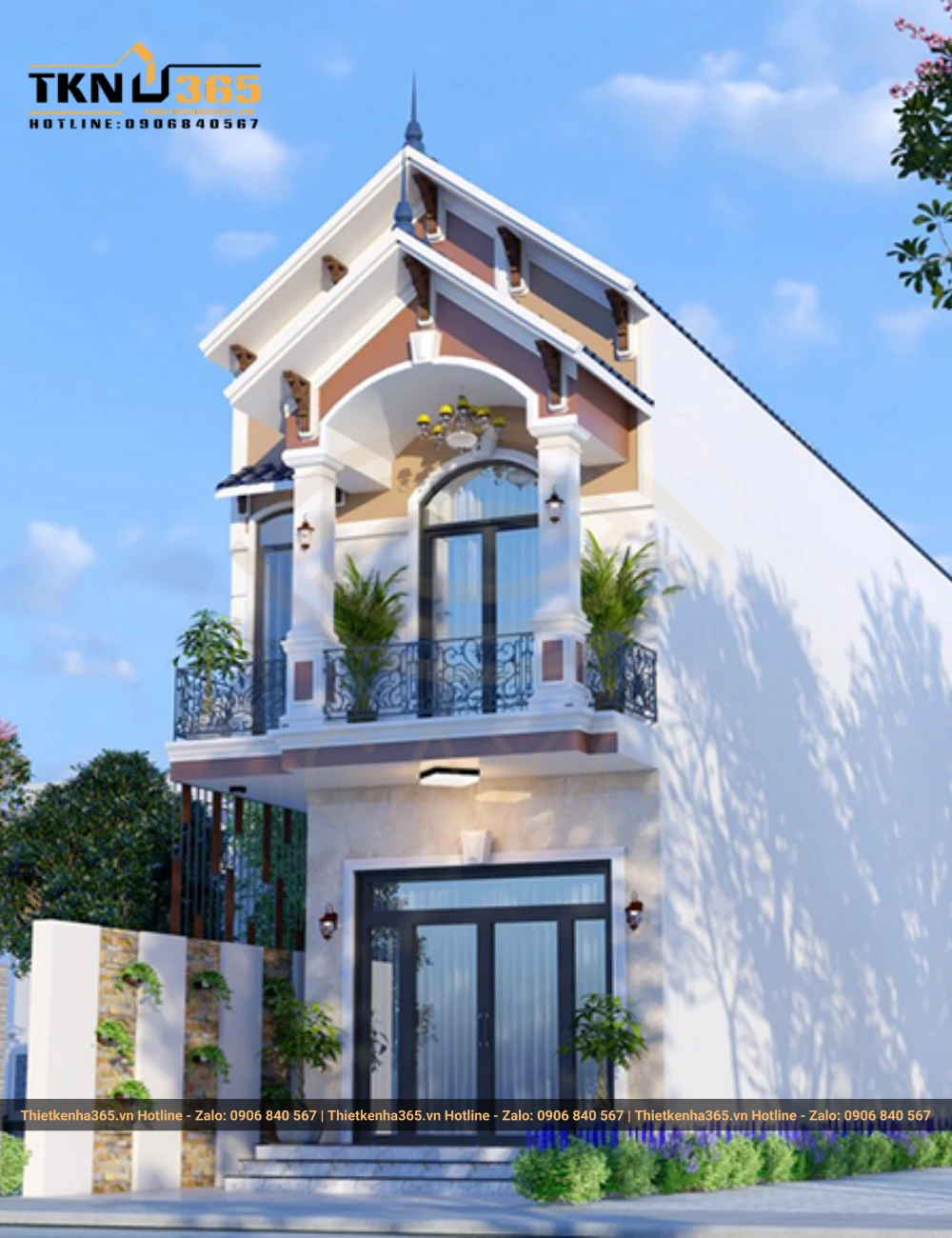60+ mẫu nhà ống 2 tầng mái thái mặt tiền 5m đẹp ấn tượng
