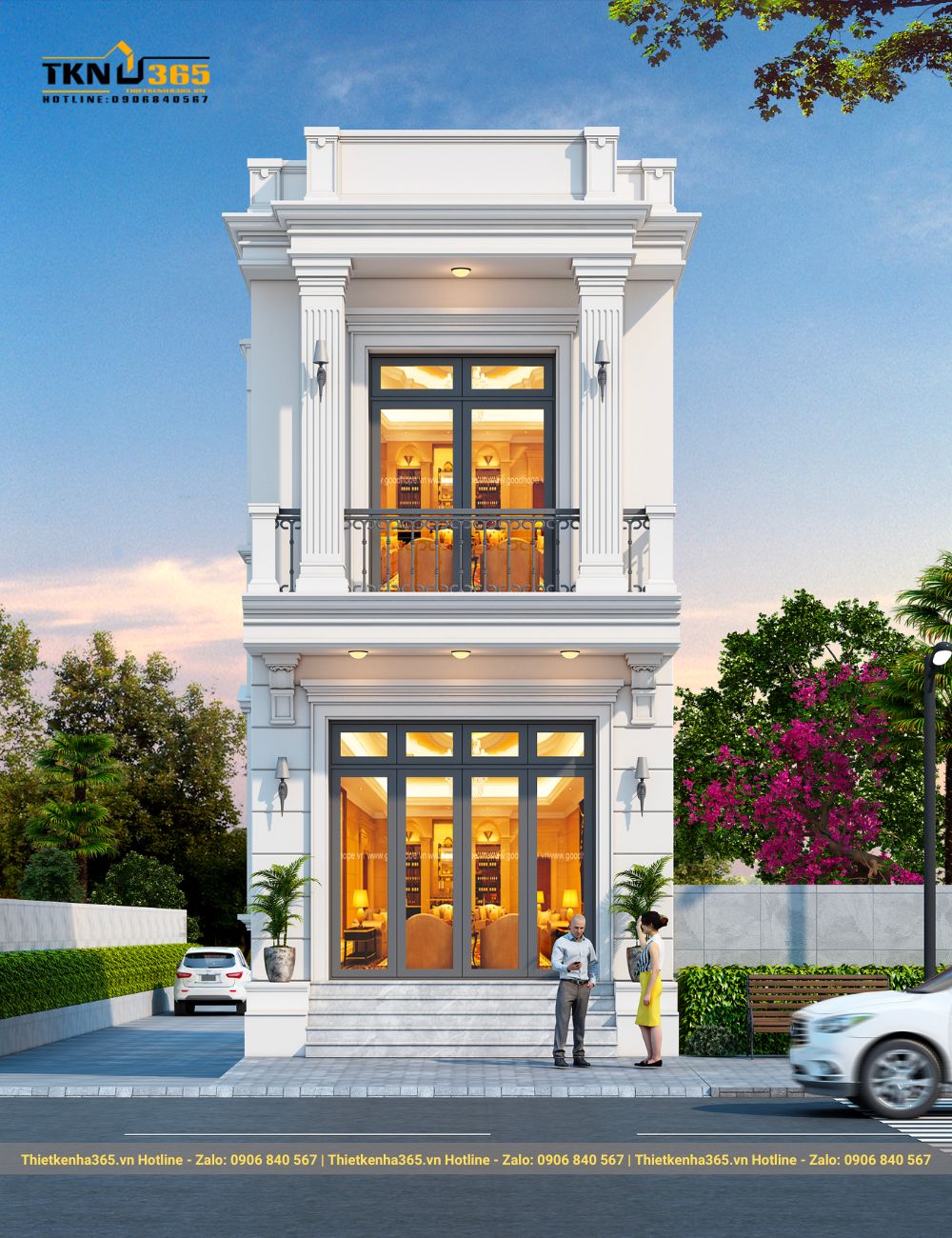 Đặc điểm nhà tân cổ điển