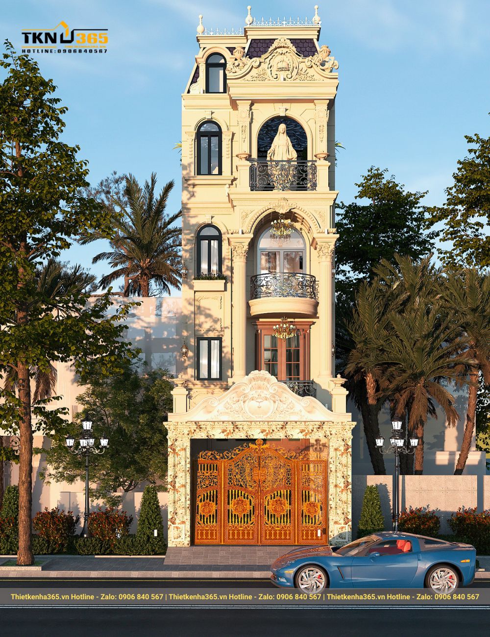 Đặc điểm nhà tân cổ điển