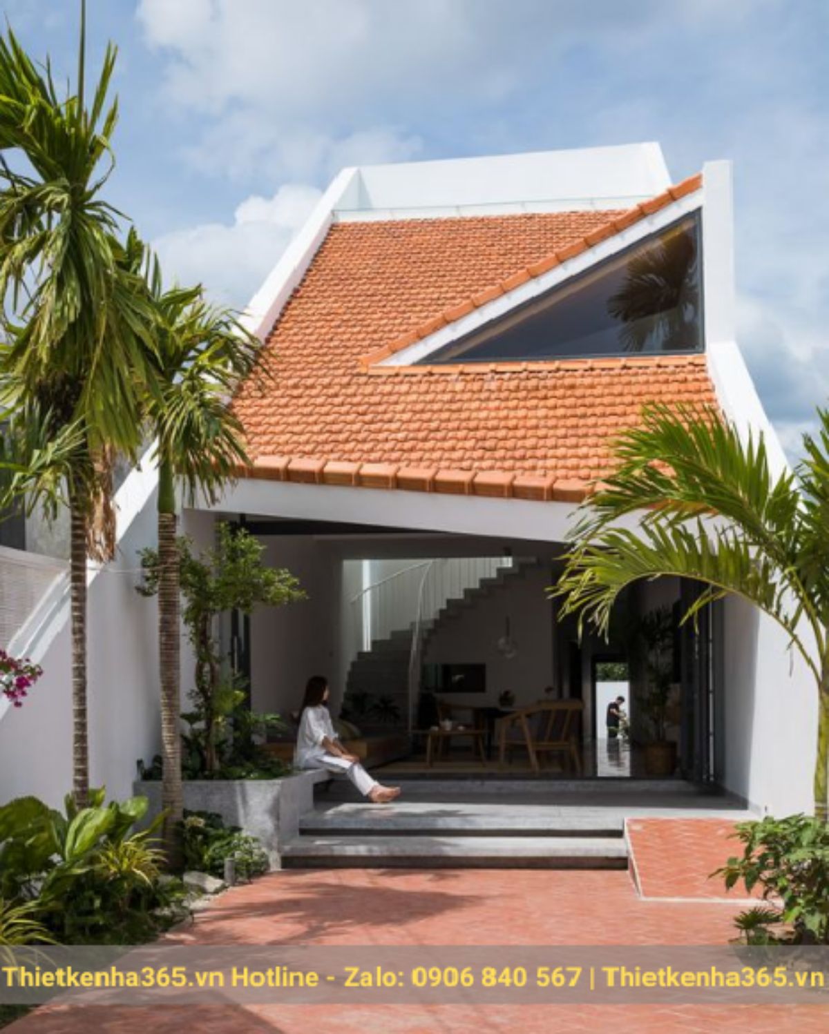 thiết kế nhà 60m2 1 tầng