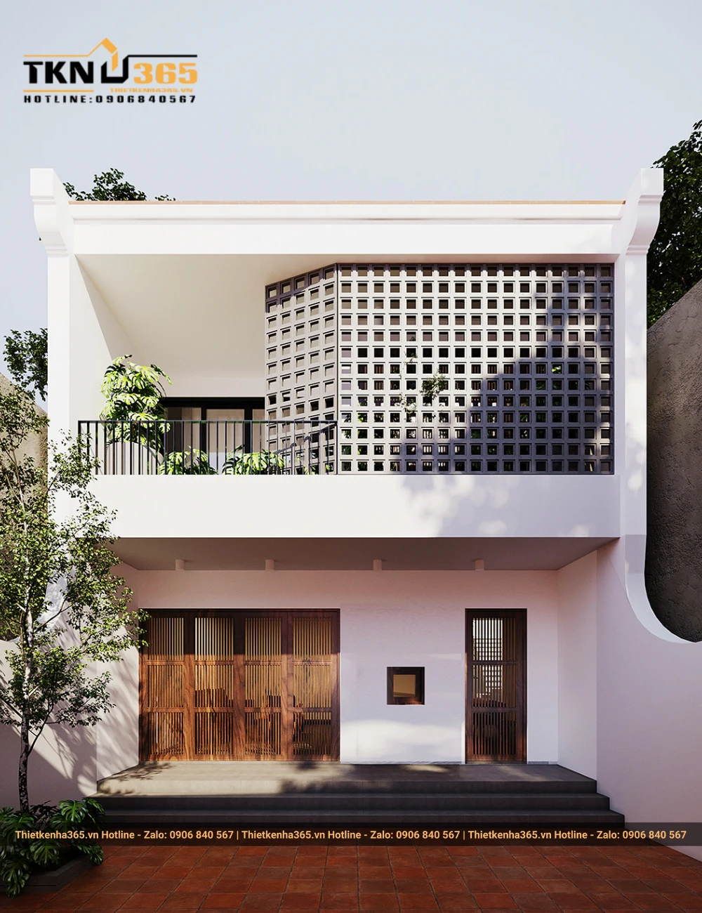 Nhà ống 2 tầng 5x20m