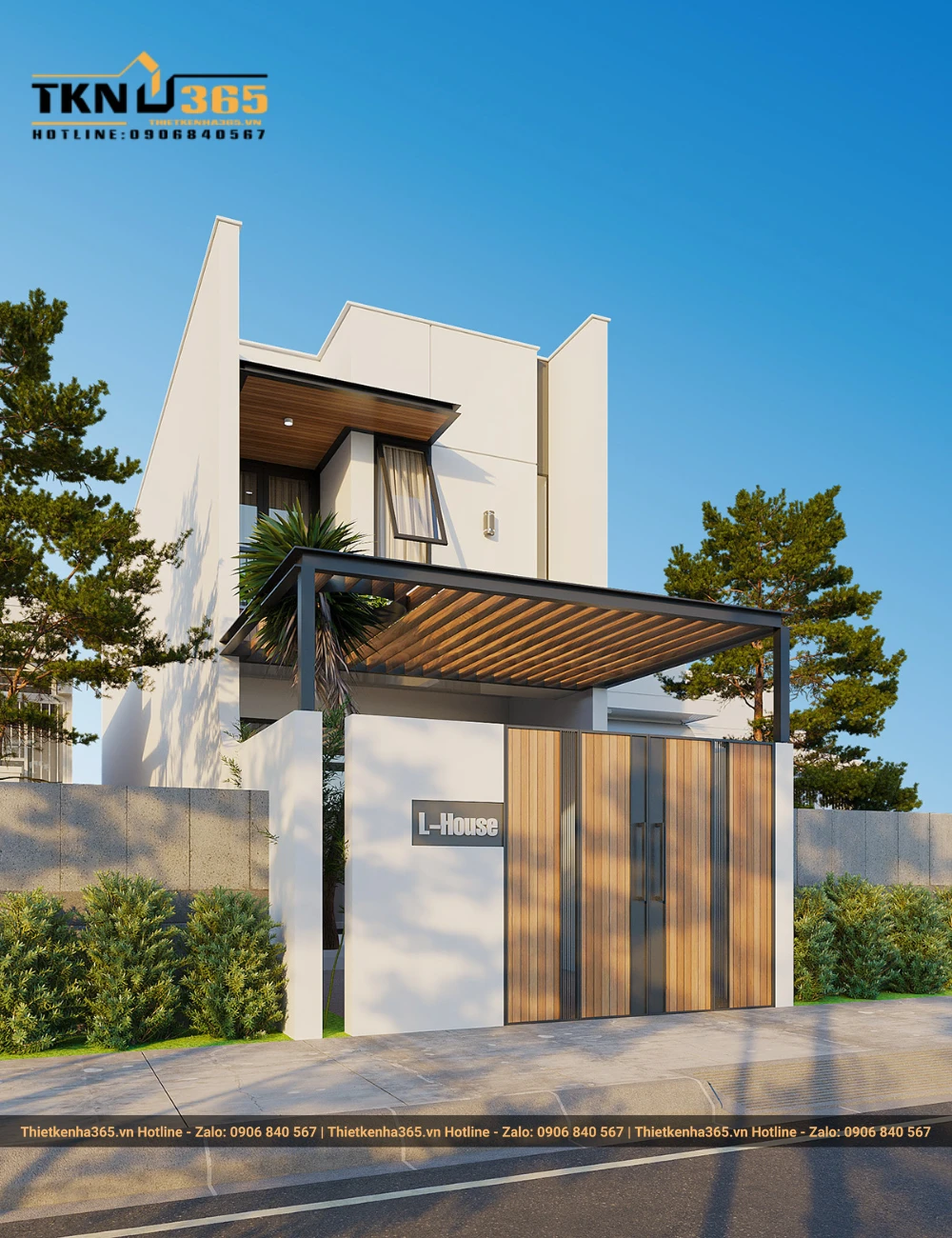 Nhà 2 tầng 5x20m phổ biến hiện nay