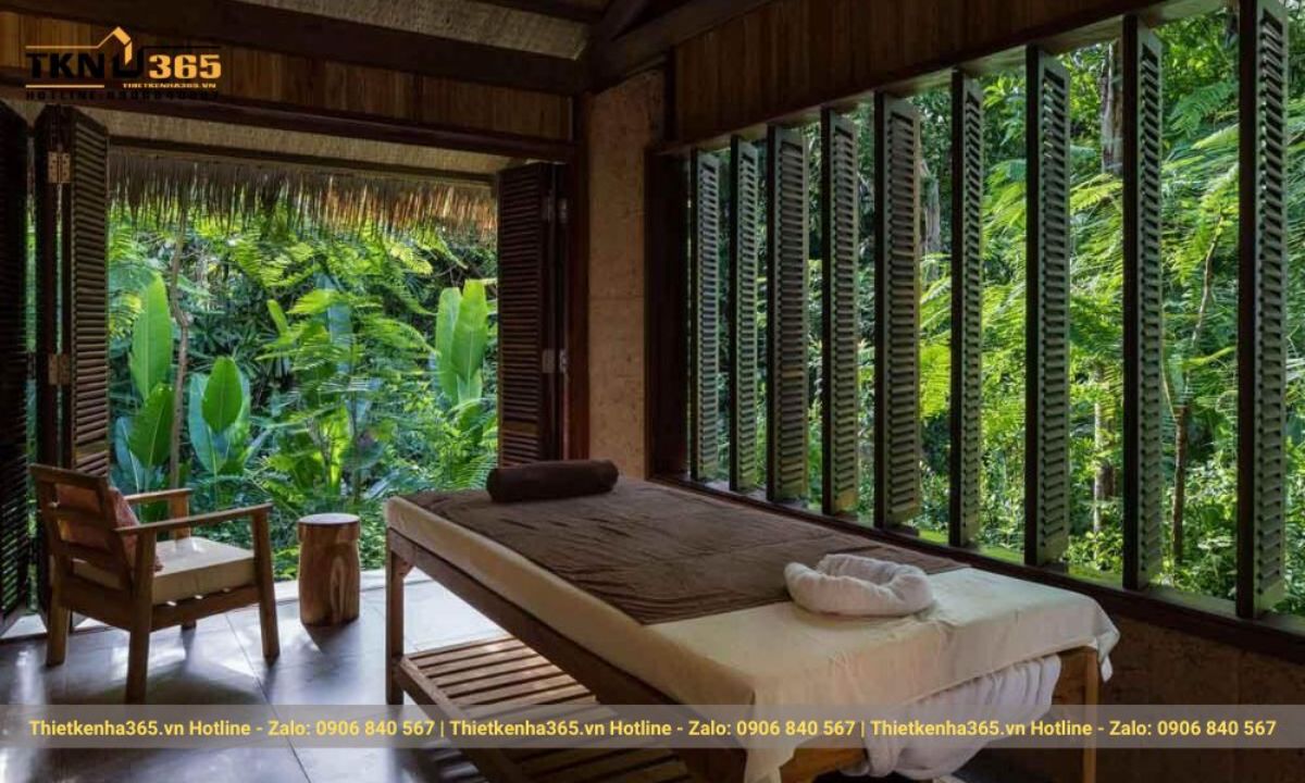 thiết kế nội thất spa