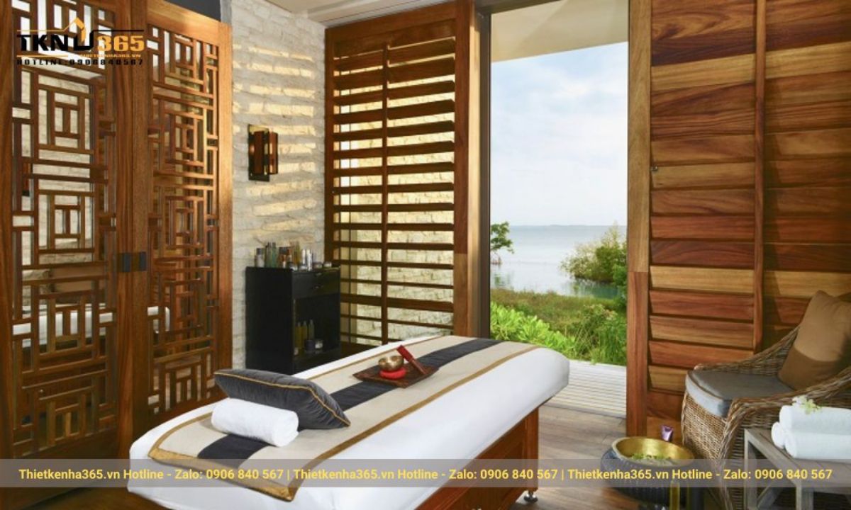 thiết kế nội thất spa