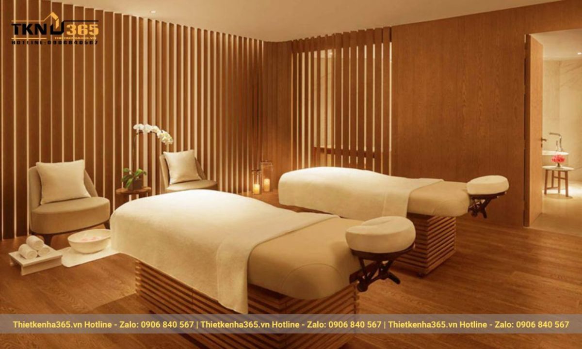 thiết kế nội thất spa