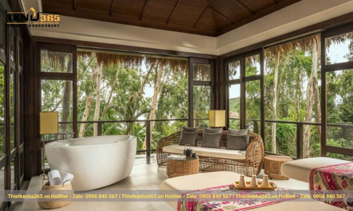 thiết kế nội thất spa