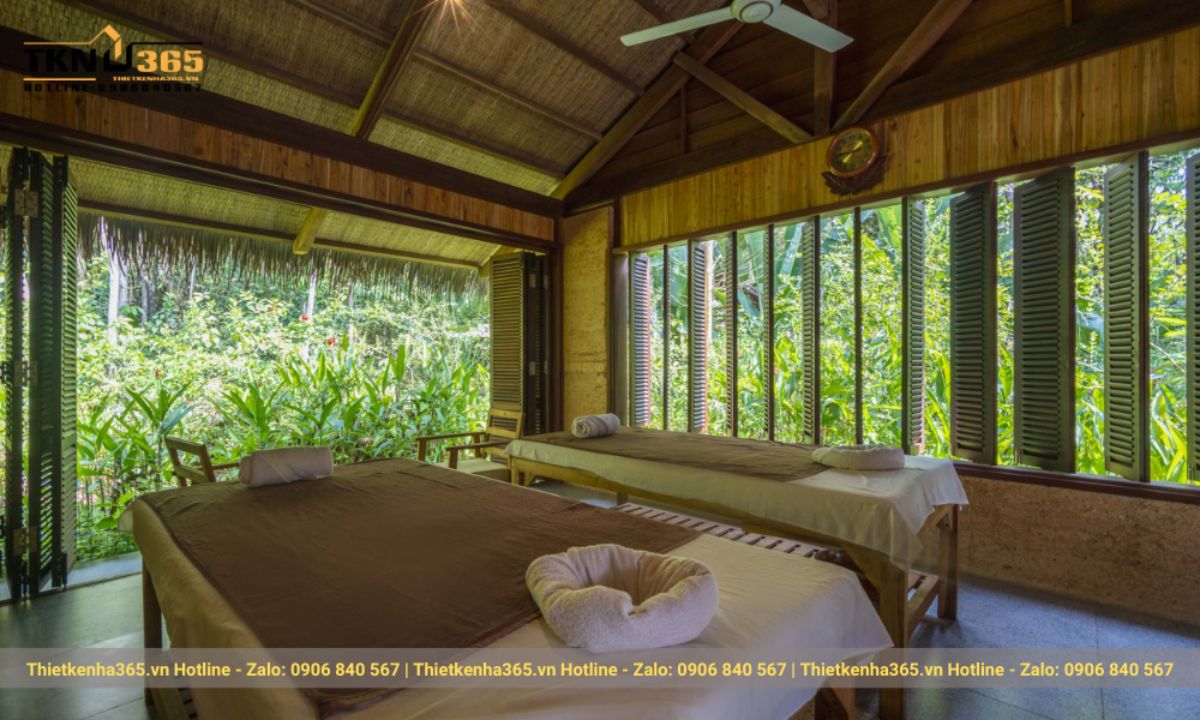 thiết kế nội thất spa