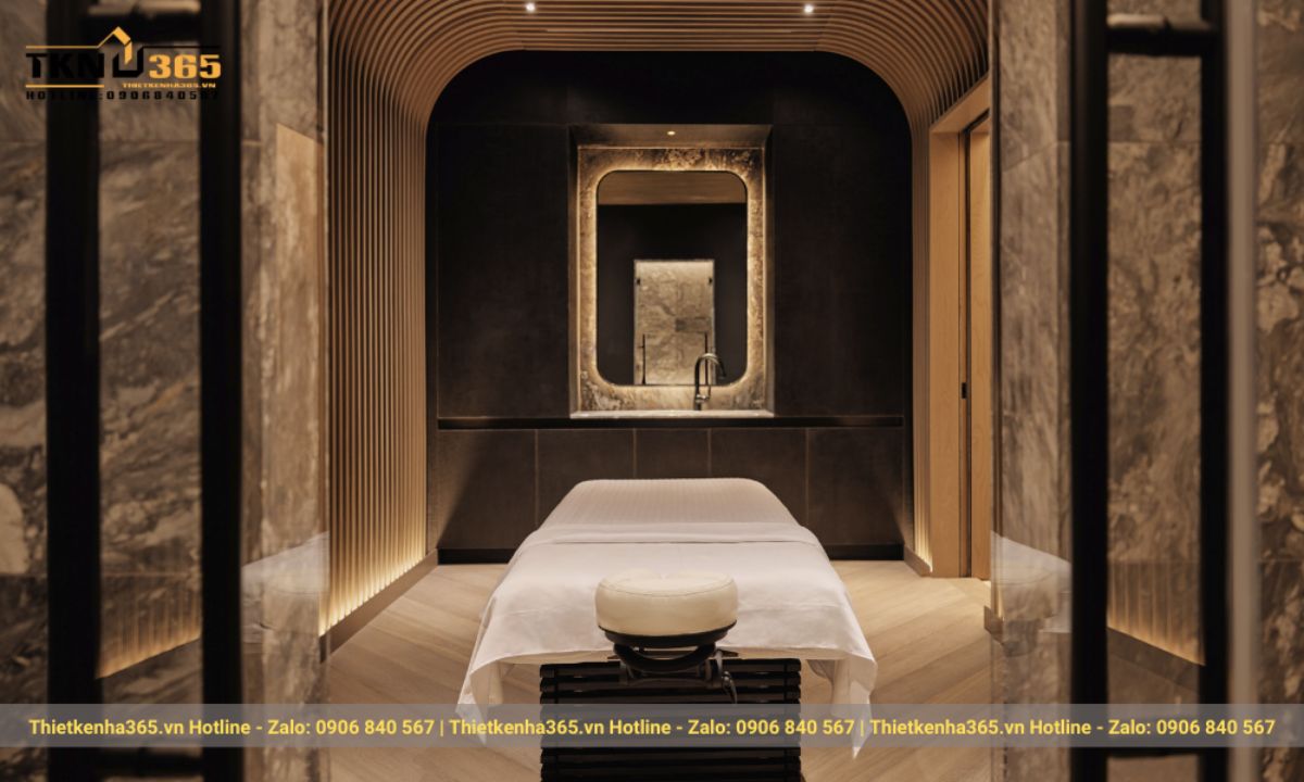 thiết kế nội thất spa